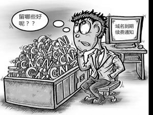 评估一个域名是否存在价值的三个标准