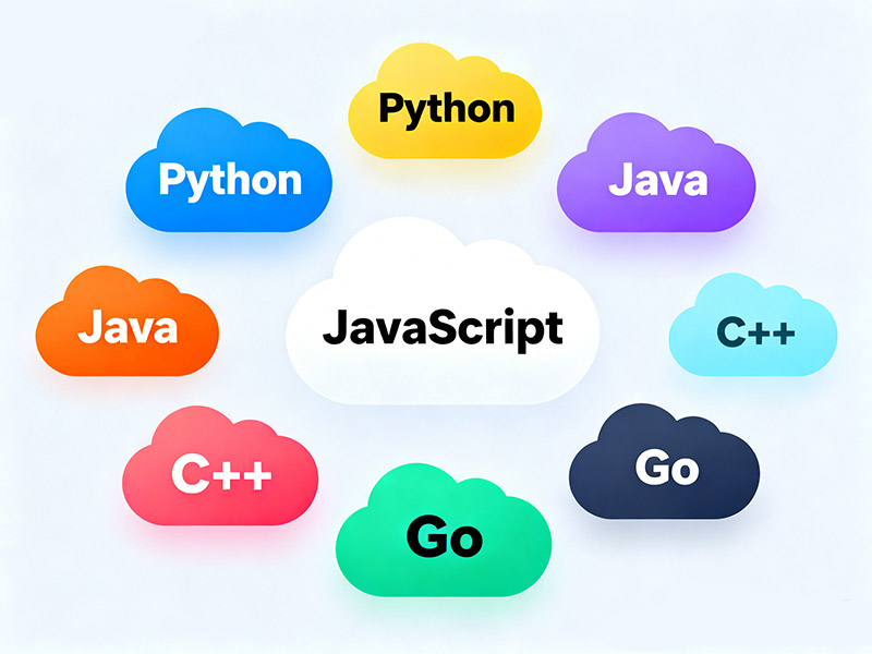 网站开发常用语言